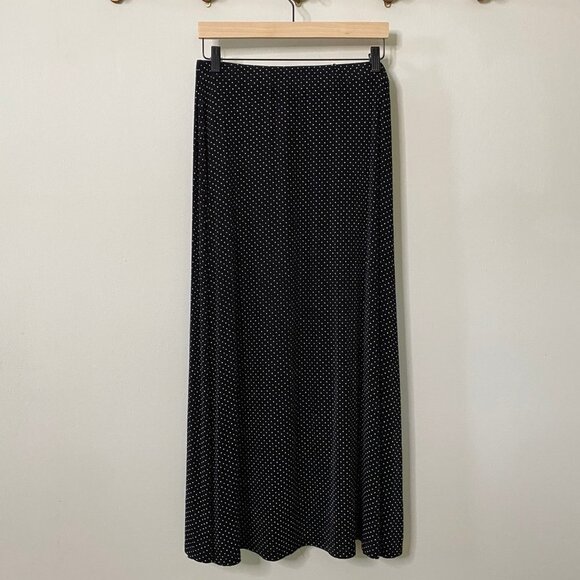 Briggs New York Vintage Black Polka Dot Skirt - Picture 5 of 8